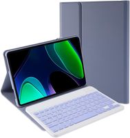 Etui z klawiaturą Jeloyutek dla Xiaomi Pad 6 11 cali, fioletowe