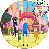 Opłatek na tort Pora na Przygodę