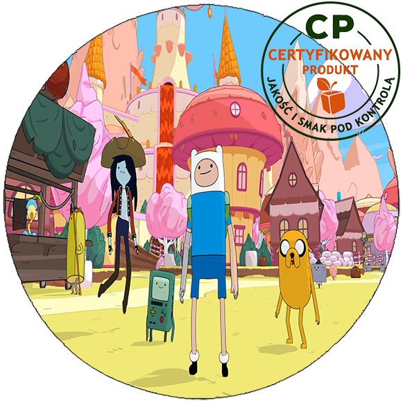 Opłatek na tort Pora na Przygodę zdjęcie 1