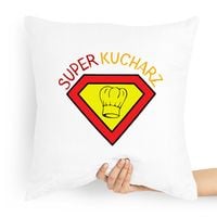 Poduszka Dla Kucharza Prezent Superkucharz Z Nadrukiem Ze Zdjęciem