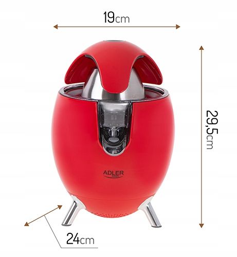 ELEKTRYCZNA WYCISKARKA do CYTRUSÓW OWOCÓW 800 W SOKÓW POMARAŃCZY SOKU na Arena.pl