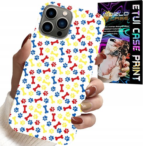 ETUI DO IPHONE 12 PRO MAX - ŁAPKI KOŚCI PIES PATROL BAJKI + SZKŁO na Arena.pl