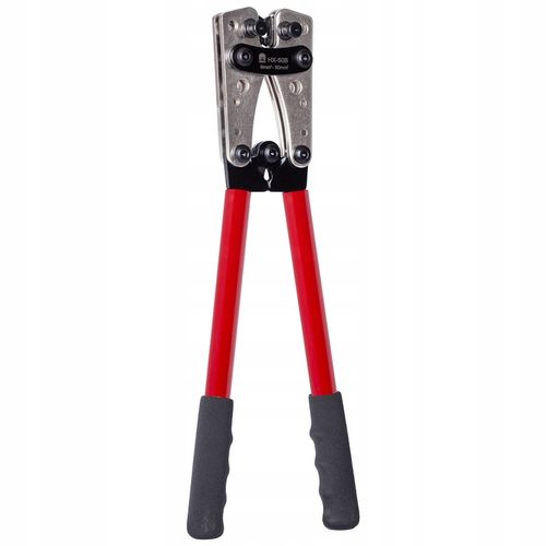 Zaciskarka do Końcówek Praska do Kabli Konektorów Tulejek 6-50mm2 HEX NEKU na Arena.pl