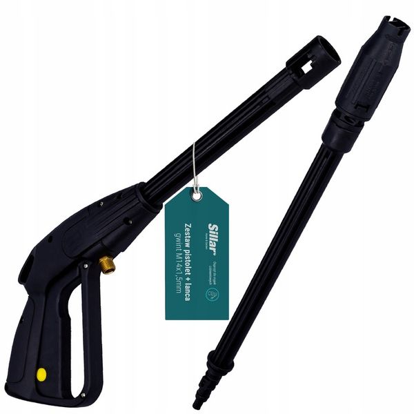 Hogedrukpistool Met Werplans En Roterende Draagraket, Compatibel Met Hogedrukreinigers Karcher K2 K7