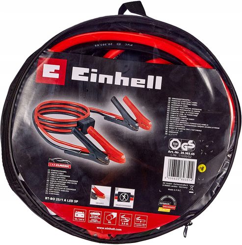 EINHELL KABLE ROZRUCHOWE BT-BP25/1 A LED SP na Arena.pl