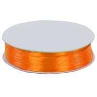 Wstążka satynowa POMARAŃCZOWA 3mm 45m