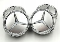 MERCEDES DEKIELKI na felgi zaślepki felg KAPSLE kołpaczki AMG GŁĘBOKIE 75mm
