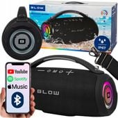 GŁOŚNIK BLUETOOTH PRZENOŚNY BEZPRZEWODOWY SD FM USB AUX MOBILNY RADIO