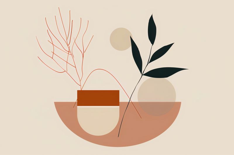 Plakat 60x40cm Botaniczna Przymiarka zdjęcie 1