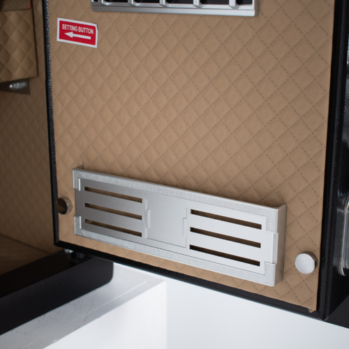 Pancerny Domowy Sejf Biometryczny Na Odcisk Palca Z Szufladą 45x38x32 cm na Arena.pl