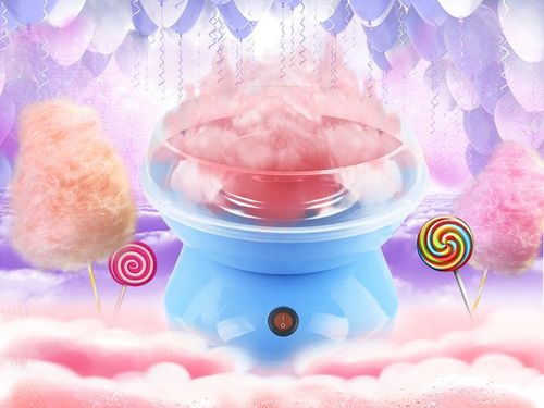 MASZYNA URZĄDZENIE DO WATY CUKROWEJ DLA DZIECI + AKCESORIA MIARKA PATYCZKI na Arena.pl