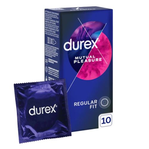DUREX prezerwatywy MUTUAL PLEASURE Przedłużające Stosunek Stymulujące 10szt na Arena.pl