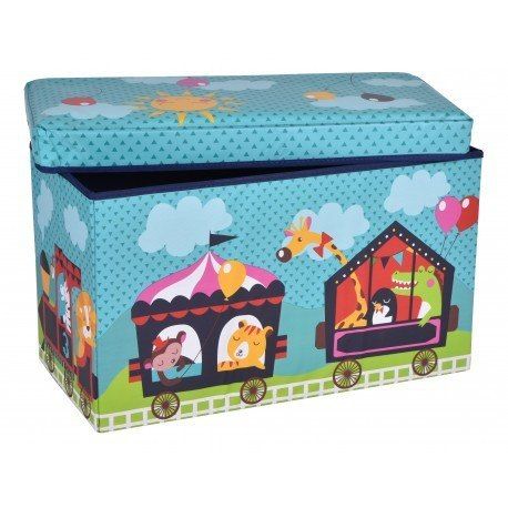 Pojemnik na zabawki pociąg na Arena.pl