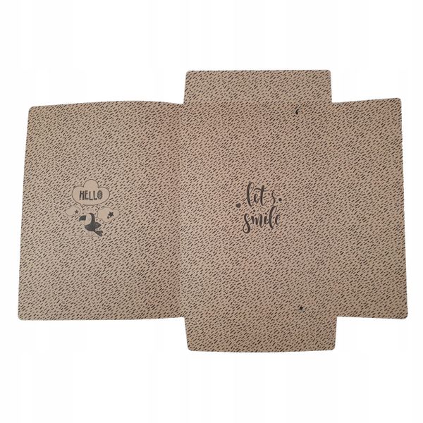 ECO KIDS teczka A4 z gumką KRAFT zdjęcie 2