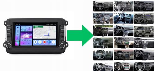 RADIO NAWIGACJA GPS VOLKSWAGEN SCIROCCO 2008-2015 ANDROID na Arena.pl