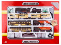 MEGA ZESTAW KOLEJKI ELEKTRYCZNEJ  Z WAGONAMI