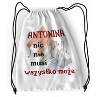 Plecak Sportowy Szkolny Dla Antoniny Córki Dziecka Z Nadrukiem Ze Zdjęciem