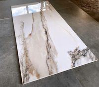 Gres marmurowy 120x60 CALACATTA GOLD wysoki POŁYSK