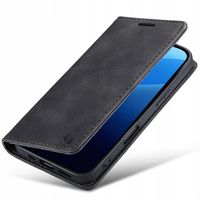 ELEGANCKIE ETUI Z KLAPKĄ SPACECASE WALLET SKÓRZANE CASE DO IPHONE 16 PRO