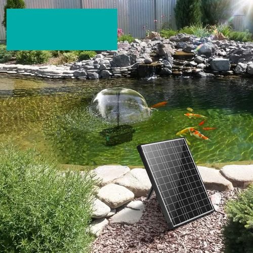 UŻYWANE Pompa solarna z filtrem Biling 20W do oczka wodnego 875l/h na Arena.pl