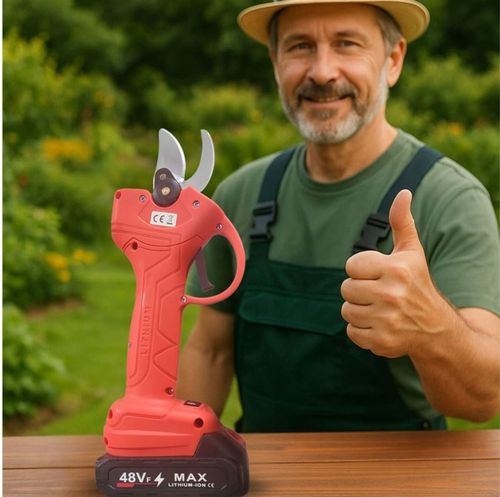 SEKATOR AKUMULATOROWY Ogrodowy Elektryczny Nożyce do Gałęzi Li-Ion 48V na Arena.pl