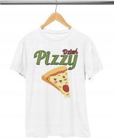 KOSZULKA DZIECIĘCA T-SHIRT - DZIEŃ PIZZY PIZZA NIETYPOWE DNI - L 146-152