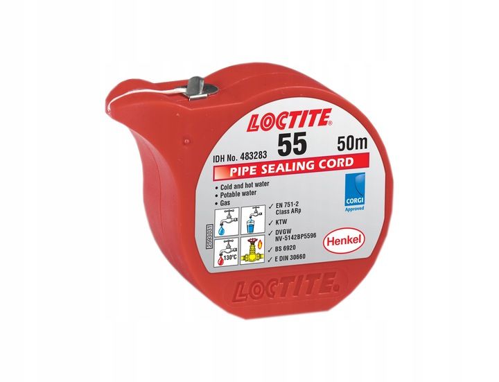 Nić do uszczelniania gwintów Loctite 55 zdjęcie 9