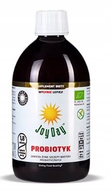 PROBIOTYK JOY DAY 500ml EKOLOGICZNY BEZGLUTENOWY zdjęcie 1