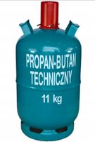 BUTLA PROPAN BUTAN GAZOWA 11KG KUCHENKA BEZ KOŁNIERZA