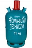 BUTLA PROPAN BUTAN GAZOWA 11KG KUCHENKA BEZ KOŁNIERZA