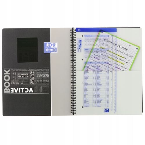 KOŁONOTATNIK A4+/80K OXF ACTIVEBOOK 6654 na Arena.pl