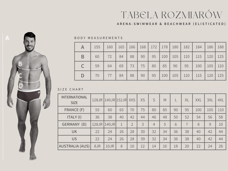 Kąpielówki męskie spodenki bokserki do pływania na basen Arena R.D4 zdjęcie 10