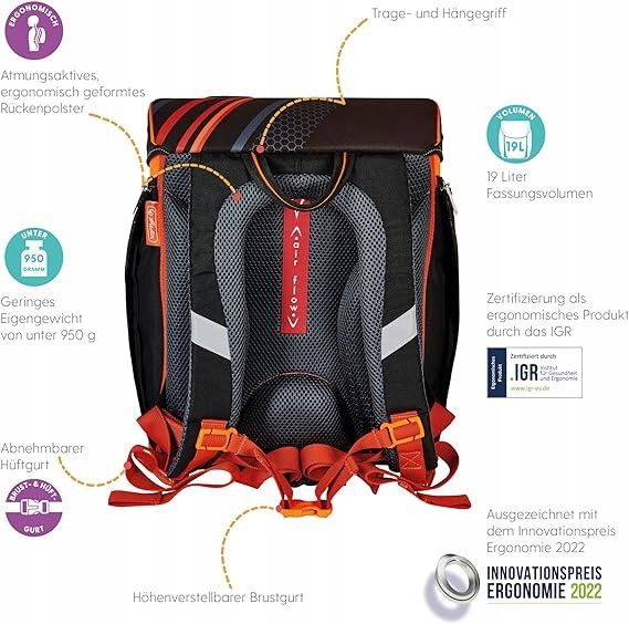 Zestaw tornister FiloLight Plus Speed herlitz zdjęcie 8