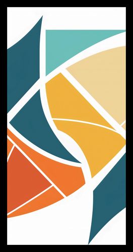 Plakat 50x100cm Geometria Wiatru na Arena.pl