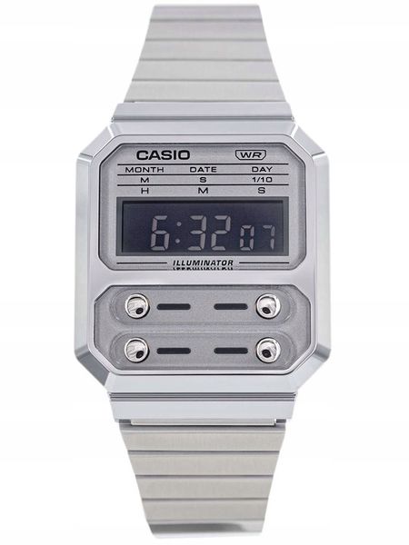 ZEGAREK CASIO A100WE-7BEF VINTAGE YOUTH RETRO STYL zdjęcie 2