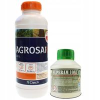 AGROSAR 360 SL 1L OPRYSK ŚRODEK NISZCZY WSZYSTKIE CHWASTY + UTRWALACZ