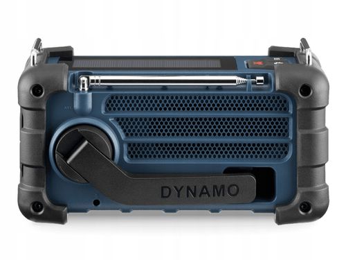 Radio FM outdoorowe DAB + SOLARNE survivalowe Bluetooth DYNAMO latarka IP55 na Arena.pl