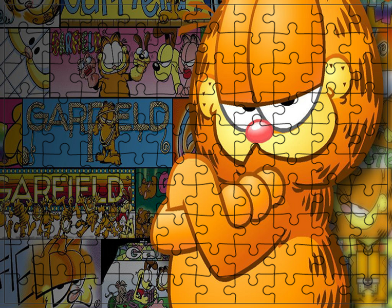 Puzzle Garfield zdjęcie 1