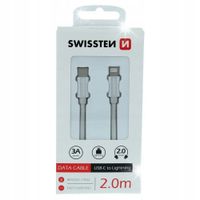 SWISSTEN Kabel do ładowania USB-C Lightning 2m 3A