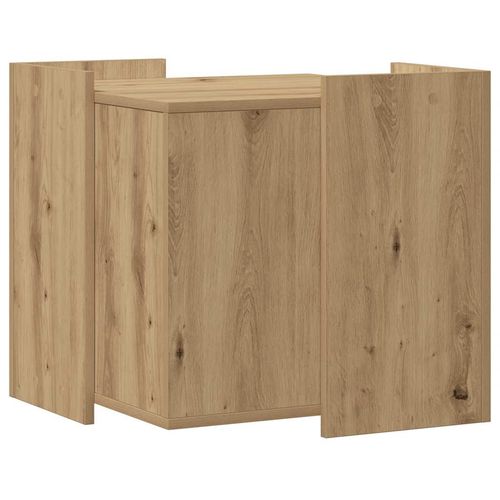 Szafka na kuwetę, dąb artisian, 53x53x51 cm na Arena.pl