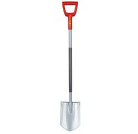 Szpadel Ostry 19cm x 29cm Ze Stali Borowej z Trzonkiem 90cm i Uchwytem ASP-D Wolf-Garten