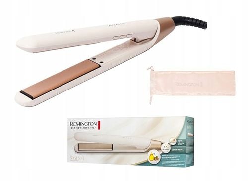 Perłowa PROSTOWNICA Ceramiczna do Włosów Powłoka Shea Soft REMINGTON na Arena.pl