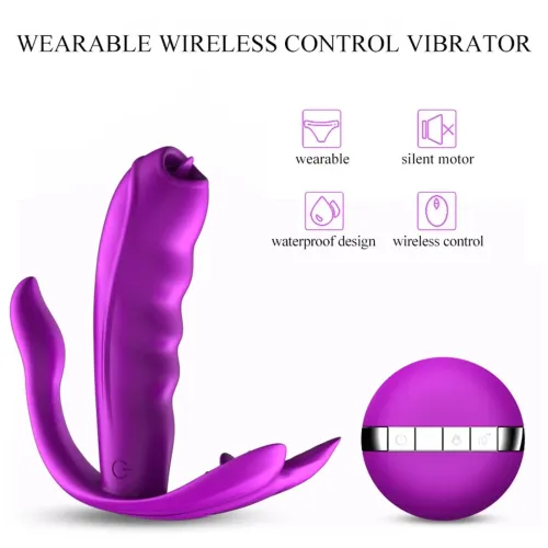 Stymulator-Silicone Panty Vibrator USB 7 Function / Heating na Arena.pl