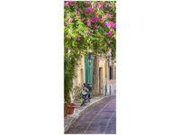 40X100CM DOMY DZIELNICY PLAKA OBRAZ PION