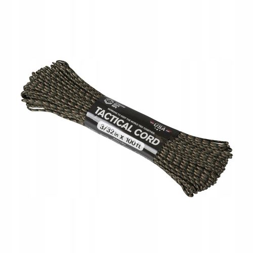 Linka Paracord Atwood Rope USA 2.4mm x 30m Tactical 275 Cord Forest Camo na Arena.pl