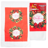 Ręcznik Kuchenny Ścierka Świąteczna Mikrofibra Chłonna