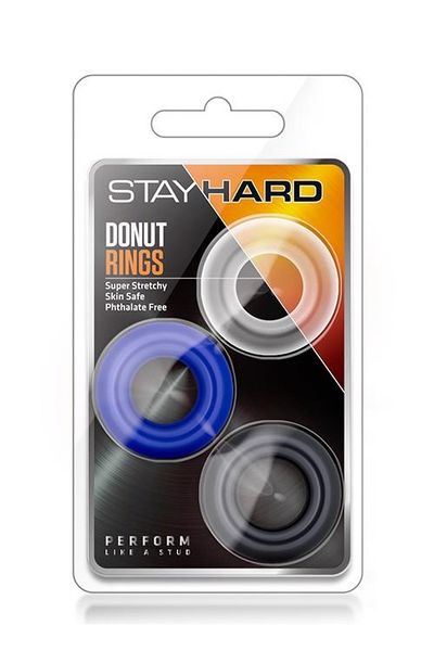 Stay Hard Donut Rings Assorted zdjęcie 1