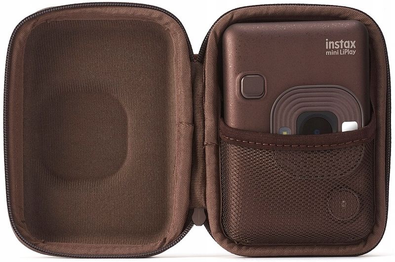 Pokrowiec INSTAX Mini Liplay Ciemny brąz zdjęcie 2