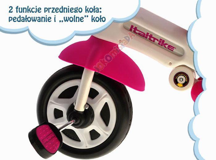 JKM RO0079 Draghetto VOLO Skrzydlaty ROWEREK ITALTRIKE zdjęcie 11