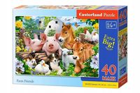 Puzzle Castorland 40 elementów kartonowe dla dzieci 4 lata+
